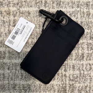 Athleta Black Wristlet Wallet